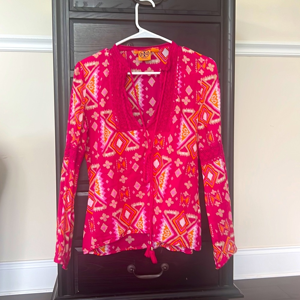 Tory Burch tunic top size 4